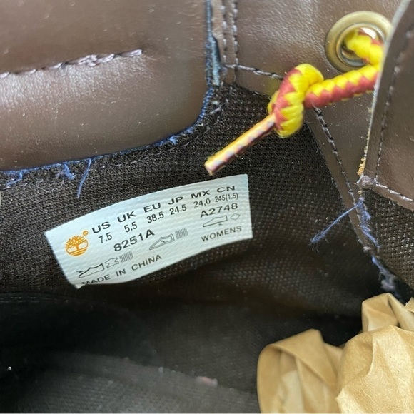 TIMBERLAND WEDGES BOOTS - Picture 12 of 13